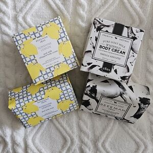 Beekman 1802 Sunshine Lemon and Vanilla Absolute Body Cream and Soap - 4 Pieces